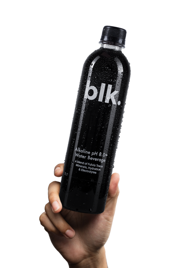 Blk Water, Alkaline Fulvic Trace Mineral Infused - 12 pack, 16.9 fl oz bottles